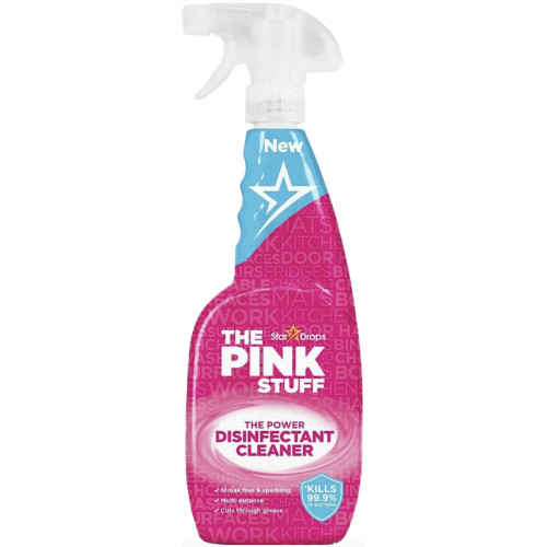 Спрей очищувач для дезінфекції The Pink Stuff Disinfectant 850 мл.